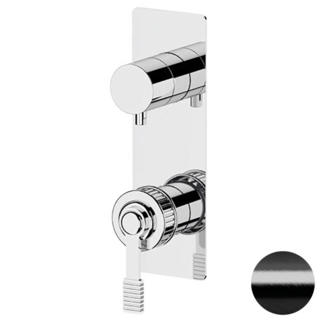 Смеситель для душа Remer Atelier AL92WBCFP, черный брашированный хром