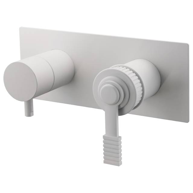 Смеситель для душа Remer Atelier AL93ZWBBO, белый матовый