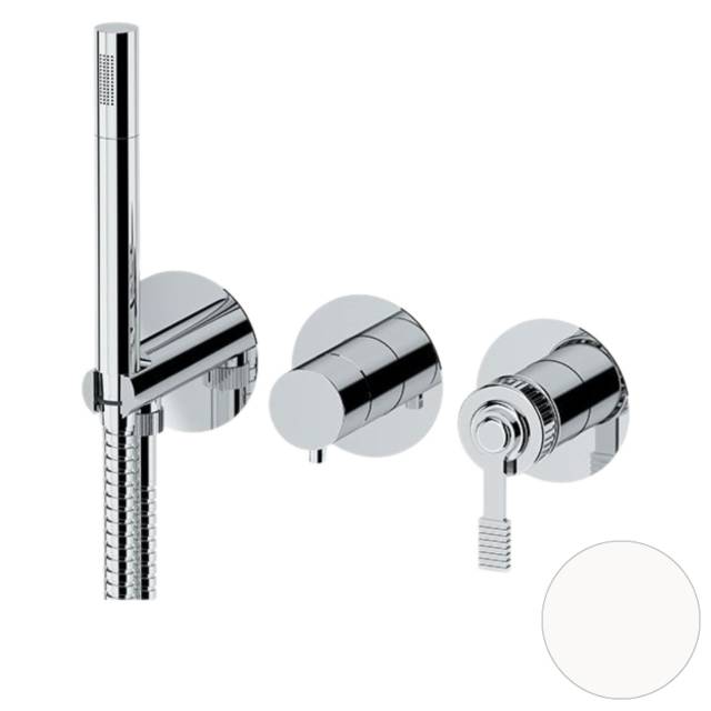 Смеситель для душа Remer Atelier AL97D3PWBBO, белый матовый