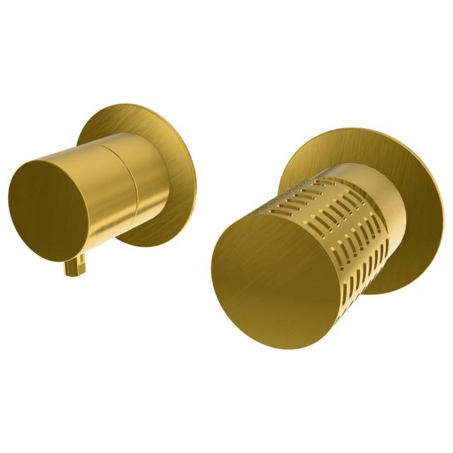 Смеситель для душа Remer Celebrity CEC92ZPWBBG, золото брашированное