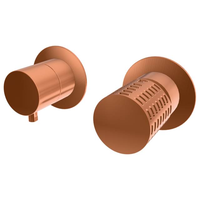 Смеситель для душа Remer Celebrity CEC92ZPWBRP, медь брашированная