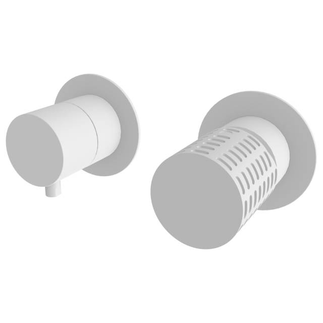 Смеситель для душа Remer Celebrity CEC93ZPWBBO, белый матовый