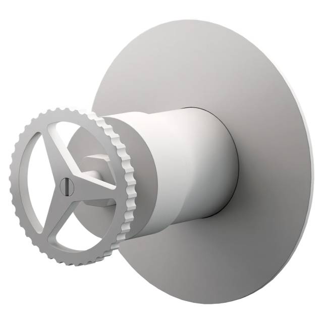 Смеситель для душа Remer Chrono CH30LBO, белый матовый