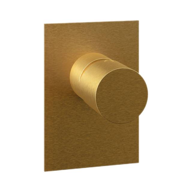 Смеситель для душа Remer Edge EG530BG, золото брашированное