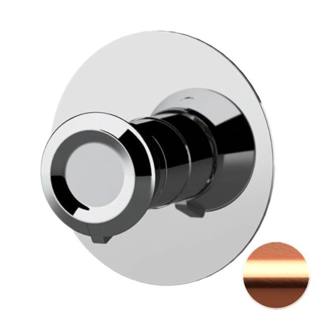 Смеситель для душа Remer Element ET30LRP, медь брашированная