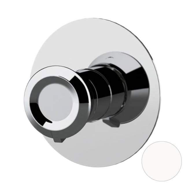 Смеситель для душа Remer Element ET30LBO, белый матовый