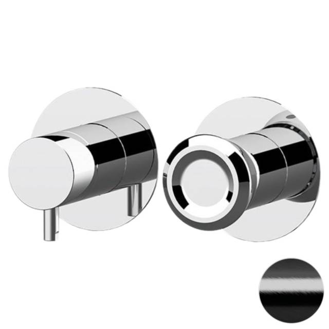 Смеситель для душа Remer Element ET92ZPCFP, черный брашированный хром