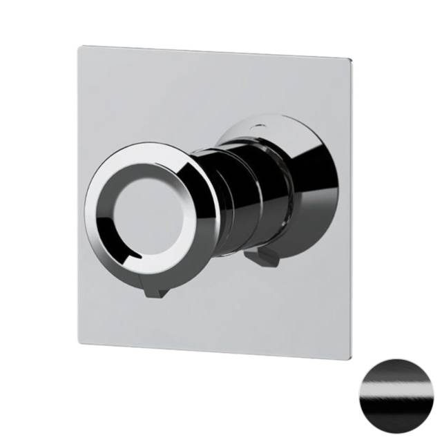 Смеситель для душа Remer Element ET30QCFP, черный брашированный хром