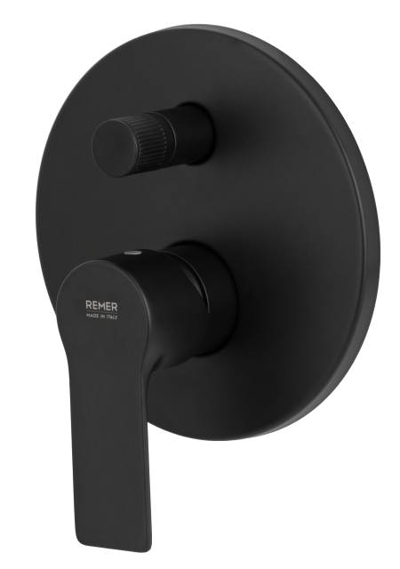 Смеситель для душа Remer Energy EY09HNO, черный матовый