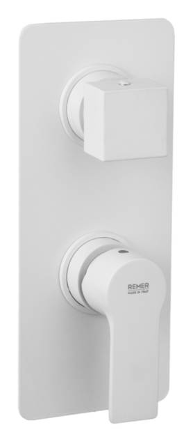 Смеситель для душа Remer Energy EY93KBBO, белый матовый