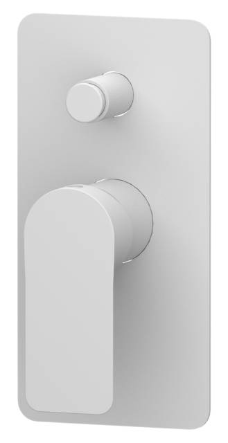 Смеситель для душа Remer Infinity I09KBBO, белый матовый