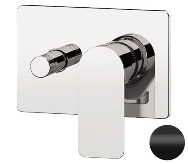 Смеситель для душа Remer Infinity I09HRGNO, черный матовый