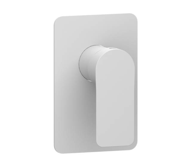 Смеситель для душа Remer Infinity I30BO, белый матовый