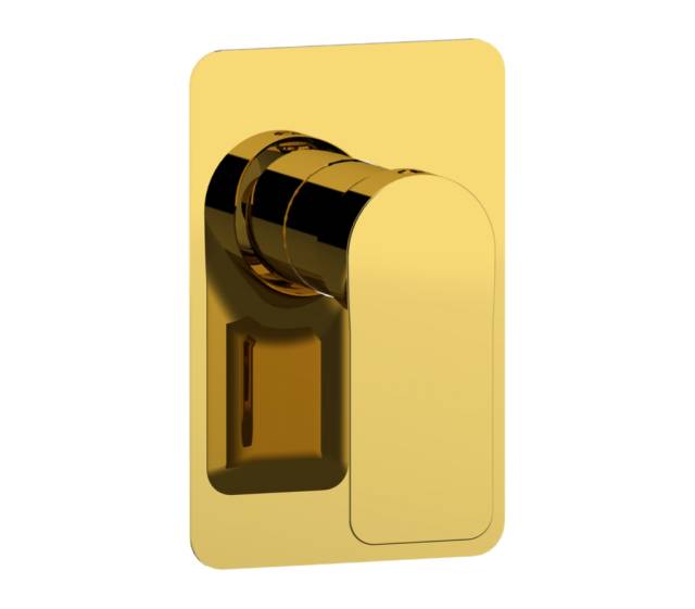 Смеситель для душа Remer Infinity I30DO, золото глянцевое