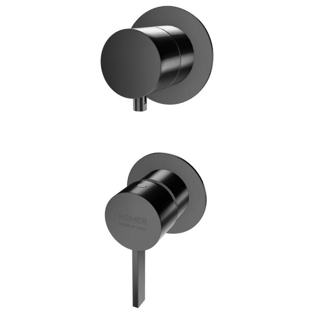 Смеситель для душа Remer Metrica MC92PWBCFP, черный брашированный хром