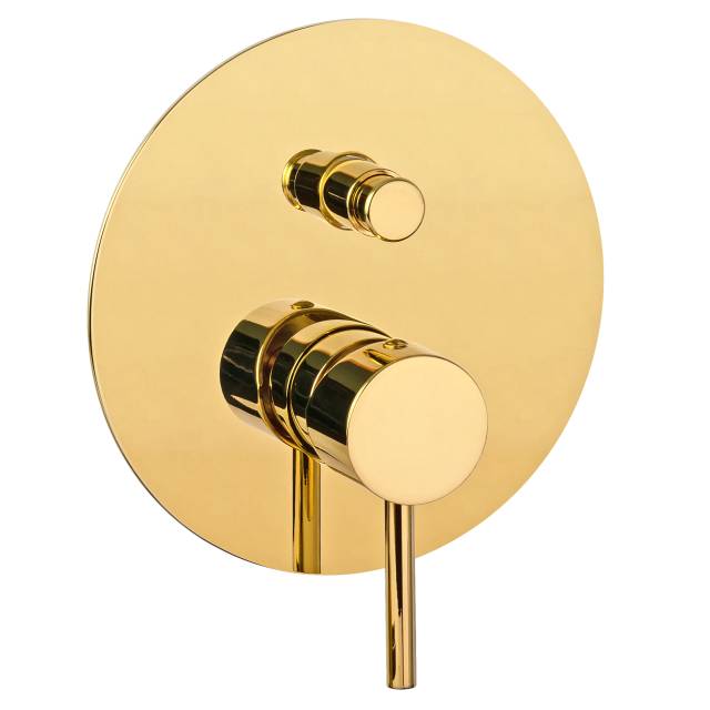 Смеситель для душа Remer X Style X09LDO, золото глянцевое