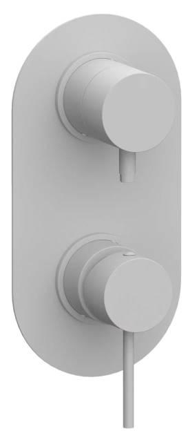 Смеситель для душа Remer X Style X93KBBO, белый матовый