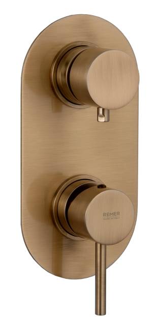 Смеситель для душа Remer X Style X93KBVO, состаренная латунь