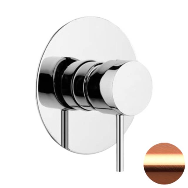 Смеситель для душа Remer X Style X30LRP, медь брашированная