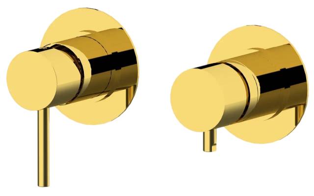 Смеситель для душа Remer X Style X96D3DO, золото глянцевое