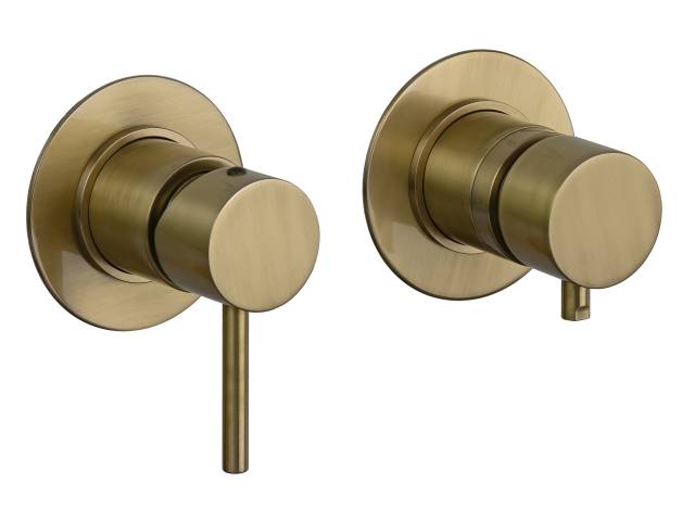 Смеситель для душа Remer X Style X96D3VO, состаренная латунь