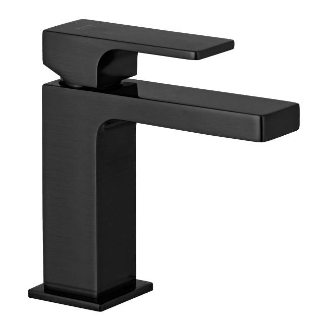 Смеситель для раковины Remer Absolute AU12CFP, чёрный брашированный хром