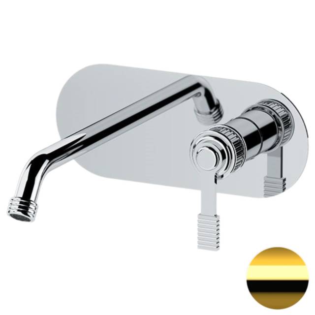 Смеситель для раковины Remer Atelier AL15WBDO, золото глянцевое