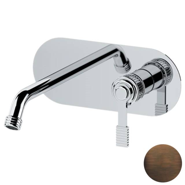 Смеситель для раковины Remer Atelier AL15WBBR, бронза масляная