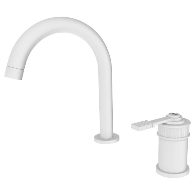 Смеситель для раковины Remer Atelier AL57BO, белый матовый