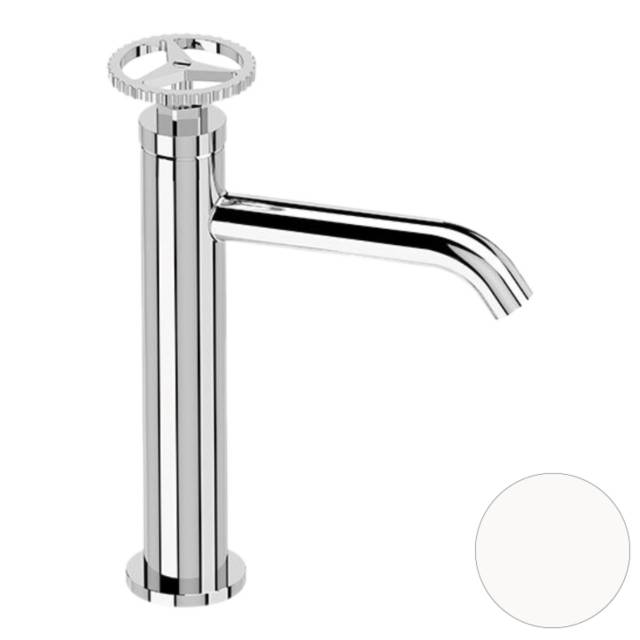 Смеситель для раковины Remer Chrono CH12ABO, белый матовый