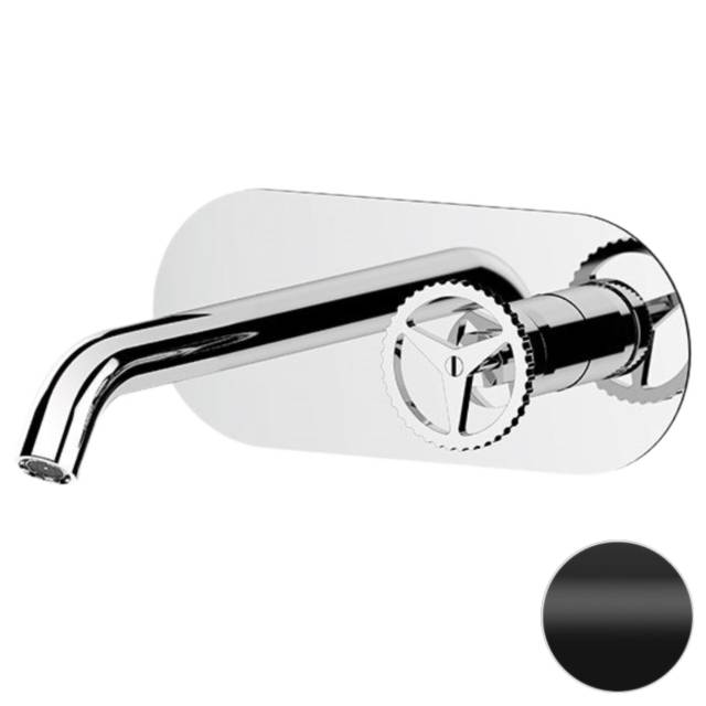 Смеситель для раковины Remer Chrono CH15LWBNO, черный матовый