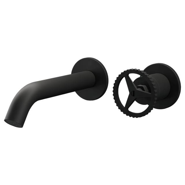 Смеситель для раковины Remer Chrono CH15PWBNO, черный матовый