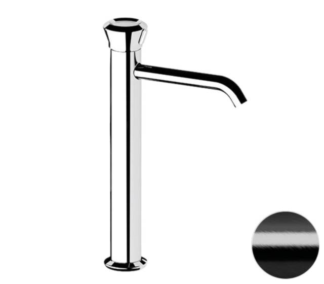 Смеситель для раковины Remer Element ET11LXLCFP, черный брашированный хром