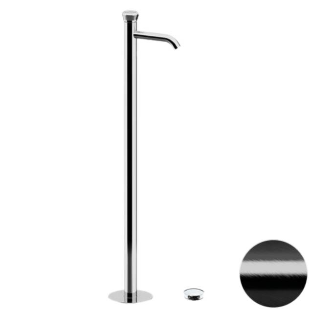 Смеситель для раковины Remer Element ET18CFP, черный брашированный хром