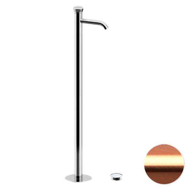 Смеситель для раковины Remer Element ET18RP, медь брашированная