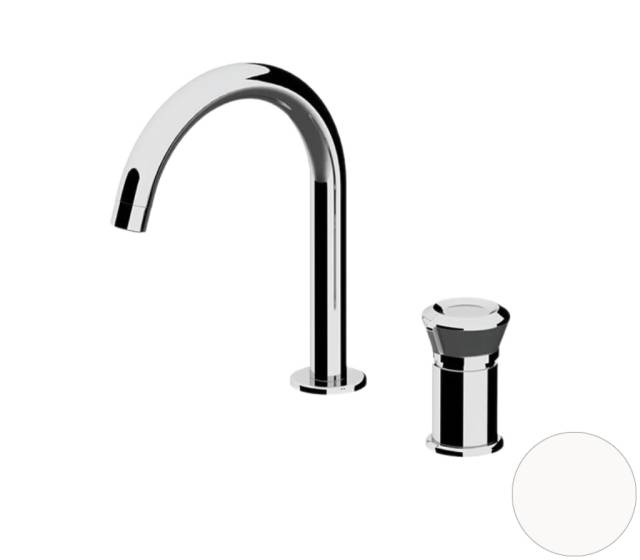 Смеситель для раковины Remer Element ET57BO, белый матовый