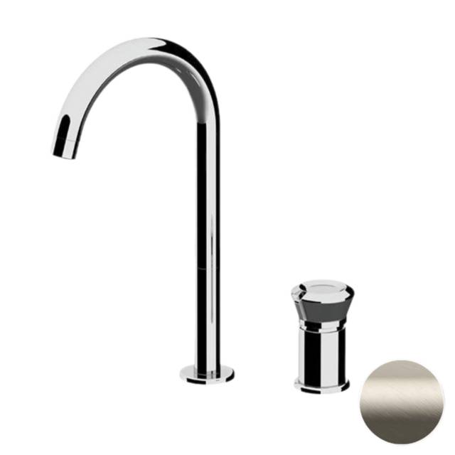 Смеситель для раковины Remer Element ET57LXV, сталь