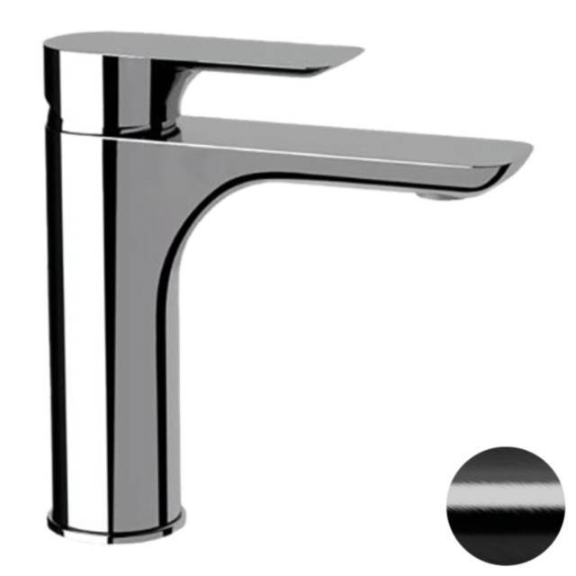 Смеситель для раковины Remer Infinity I12CFP, черный брашированный хром