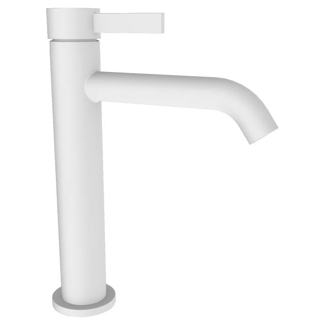 Смеситель для раковины Remer Metrica MC12ABO, белый матовый