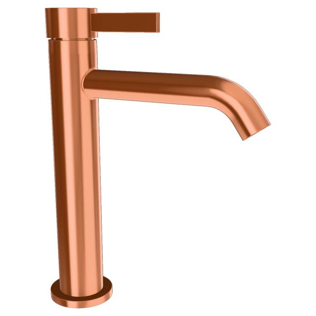 Смеситель для раковины Remer Metrica MC12ARP, медь брашированная