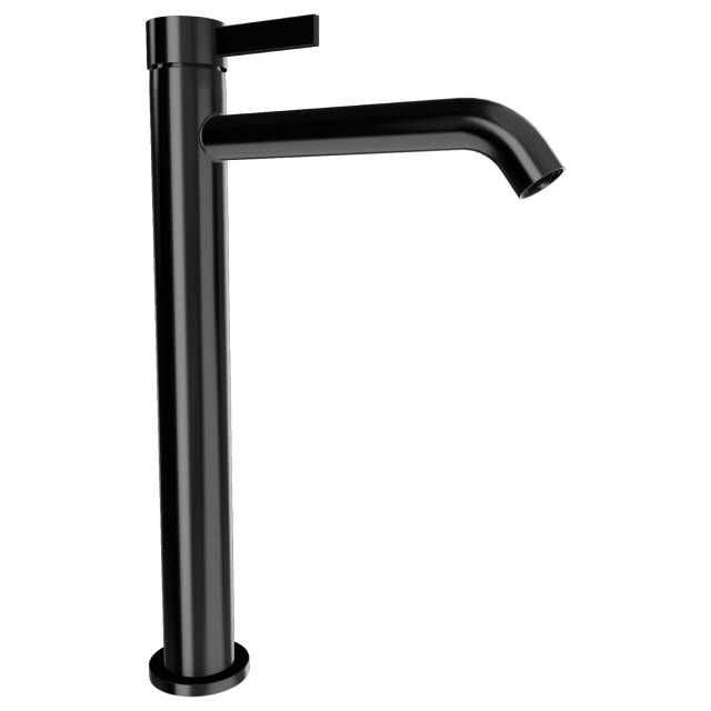 Смеситель для раковины Remer Metrica MC11LXLCFP, черный брашированный хром