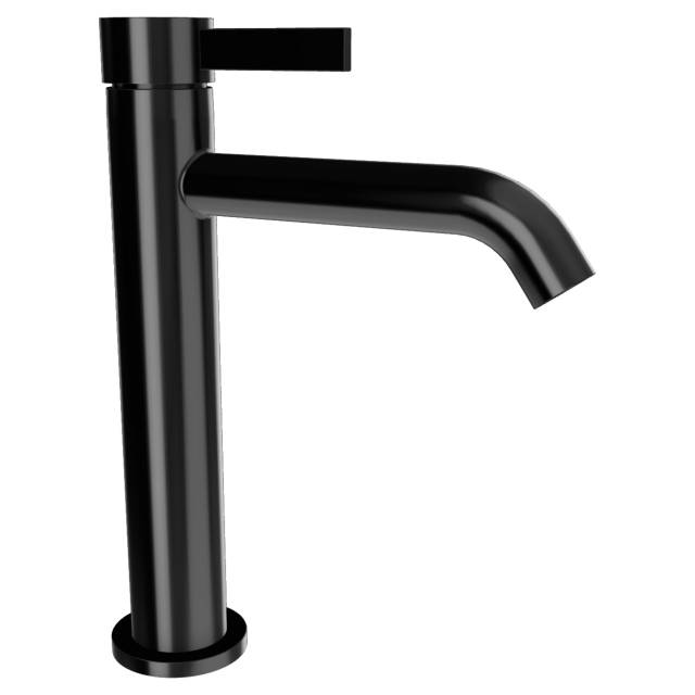 Смеситель для раковины Remer Metrica MC12ACFP, черный брашированный хром