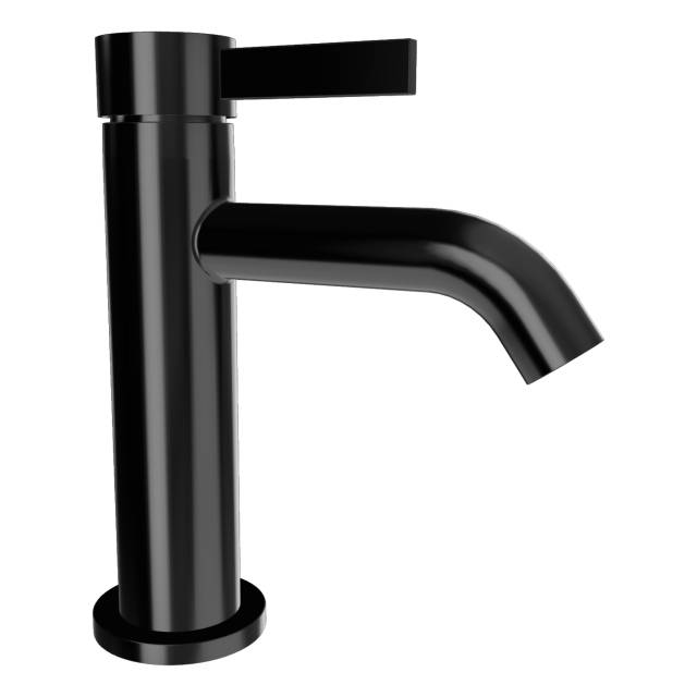 Смеситель для раковины Remer Metrica MC12CFP, черный брашированный хром