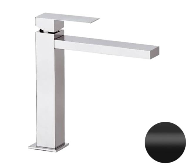 Смеситель для раковины Remer Q-Design QD11LNO, черный матовый