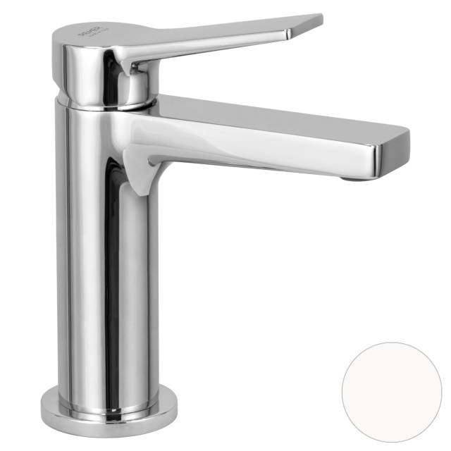 Смеситель для раковины Remer Slash SL12BO, белый матовый