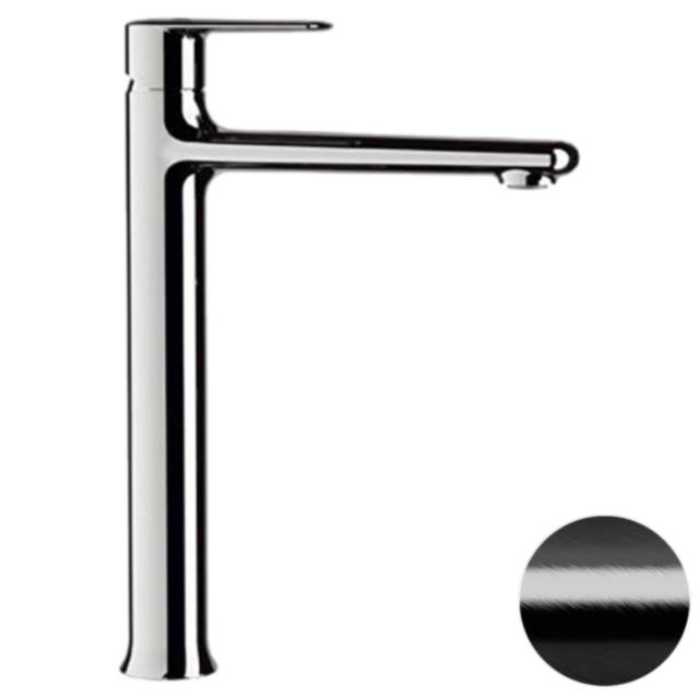 Смеситель для раковины Remer Vanity V11LCFP, черный брашированный хром