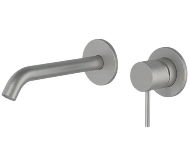 Смеситель для раковины Remer X Style INOX SSX15P, нержавеющая сталь