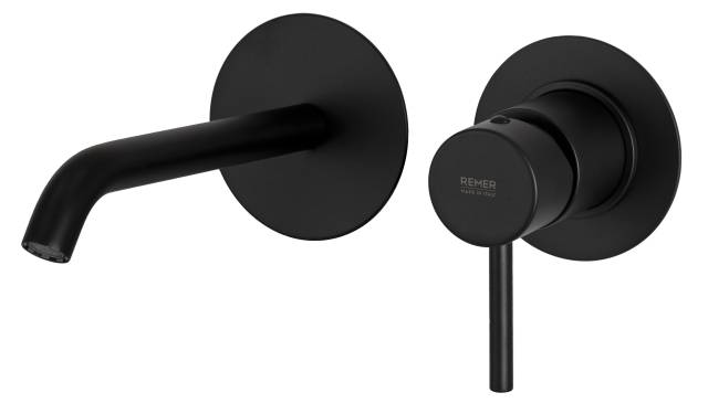 Смеситель для раковины Remer X Style X15CNO, черный матовый