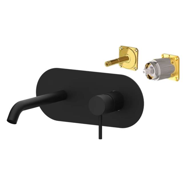 Смеситель для раковины Remer X Style X15KBNO, черный матовый