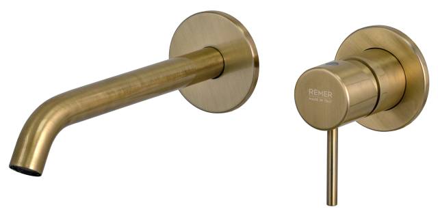 Смеситель для раковины Remer X Style X15PLVO, состаренная латунь